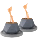 Gemstones - Light Gray Base