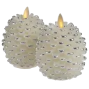 Silver Pine Cone