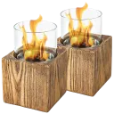 Square/Rustic Brown Pine