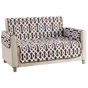 Brown Loveseat