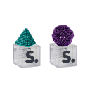 Purple and Teal