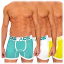 Teal Stripes/White/Yellow Stripes