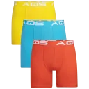 Orange/Light Blue/Yellow