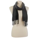 Cashmink Scarf Solid Charcoal