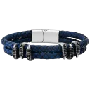 Blue Layer Braided Bracelet