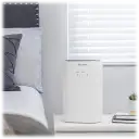 Removes up to 99.97% of airborne pollutants and allergens, capturing particles as small as 0.3 microns