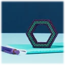 Purple and Teal