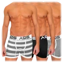 Grey Stripes/Black/Grey Stripes