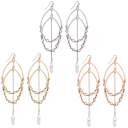Double Teardrop Earrings
