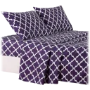 Purple/White