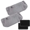 Soft Plush Fabric Delivers Comfortable, Targeted Warmth Around Your Waist