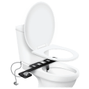 Quick and easy installation just remove the seat, connect the bidet attachment to your water, put the seat back on. No plumber or electricity required
