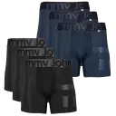4" 360 Sport Trunks (Dress Blues/Black)