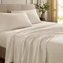 Ultra-soft microfiber with a luxurious 1200 thread count feel.