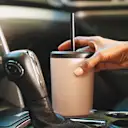 Cupholder-friendly for hydration on the go.