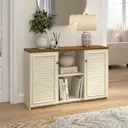 Antique White/Tea Maple