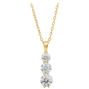 18K Yellow Gold Over Sterling Silver