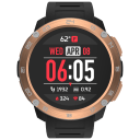 Rose Gold - Black Band