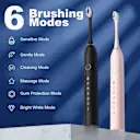 Sonicare technology delivers powerful yet gentle brushing.