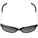 Dark Gray Gradient Lenses, Dark Brown Havana Frames