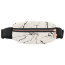 White Marble/Rose Gold Waist Band