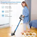 28,000Pa Suction Tackles Crumbs, Pet Hair, Pet Food, and Dust With Ease
