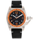 Black/Orange