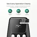 Built-In Display Manages Up to 100 PIN Codes