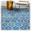 Leilani Damask Blue