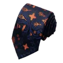 Midnight Paisley Orange