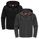 Black & Medium Grey Heather