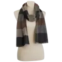 Cashmink Scarf Neutral Plaid