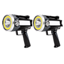 Keep one flashlight at home and one in your vehicle for added convenience.