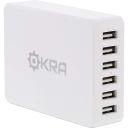 Travel hub with 6 USB ports