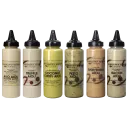 Savory 6 pack Terrapin Ridge Squeeze Bottles