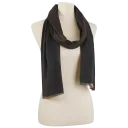 Cashmink Scarf Brown Herringbone