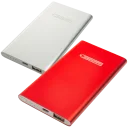 Silver & Red
