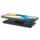 suction cups keep your device secure to the Qi charger