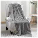Chevron Braided Gray