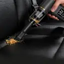 Precision nozzle reaches deep into furniture and upholstery