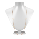 18K Rose Gold Filled Pastel Pearl