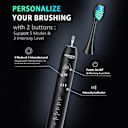 Customize your brushing with just 2 buttons