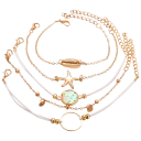 Set: Opal Seashell