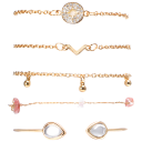 Set: Pink CZ Minimalist