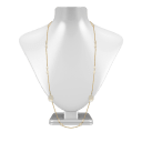 18K Yellow Gold Filled White Pearl