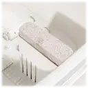 Insulated tub walls maintain temperature better