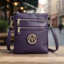 Dual Front Zip Pockets Keep Small Essentials Organized and Easy to Reach