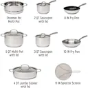 12 Pieces Cover Every Cooking Essential