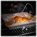 Monitor barbecue temperature up to 572°F with precision