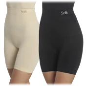 2-Pack: Sofft Compression Mid-Thigh Shorts